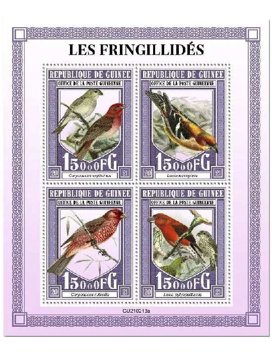 n° 11108/11111  - Timbre GUINEE Poste