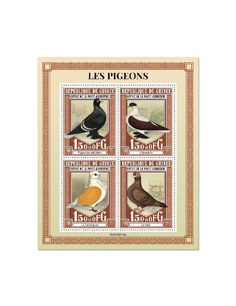 n° 11112/11115  - Timbre GUINEE Poste