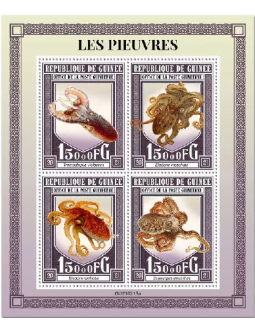 n° 11116/11119  - Timbre GUINEE Poste