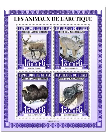 n° 11124/11127  - Timbre GUINEE Poste