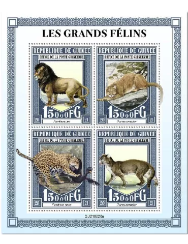 n° 11136/11139  - Timbre GUINEE Poste