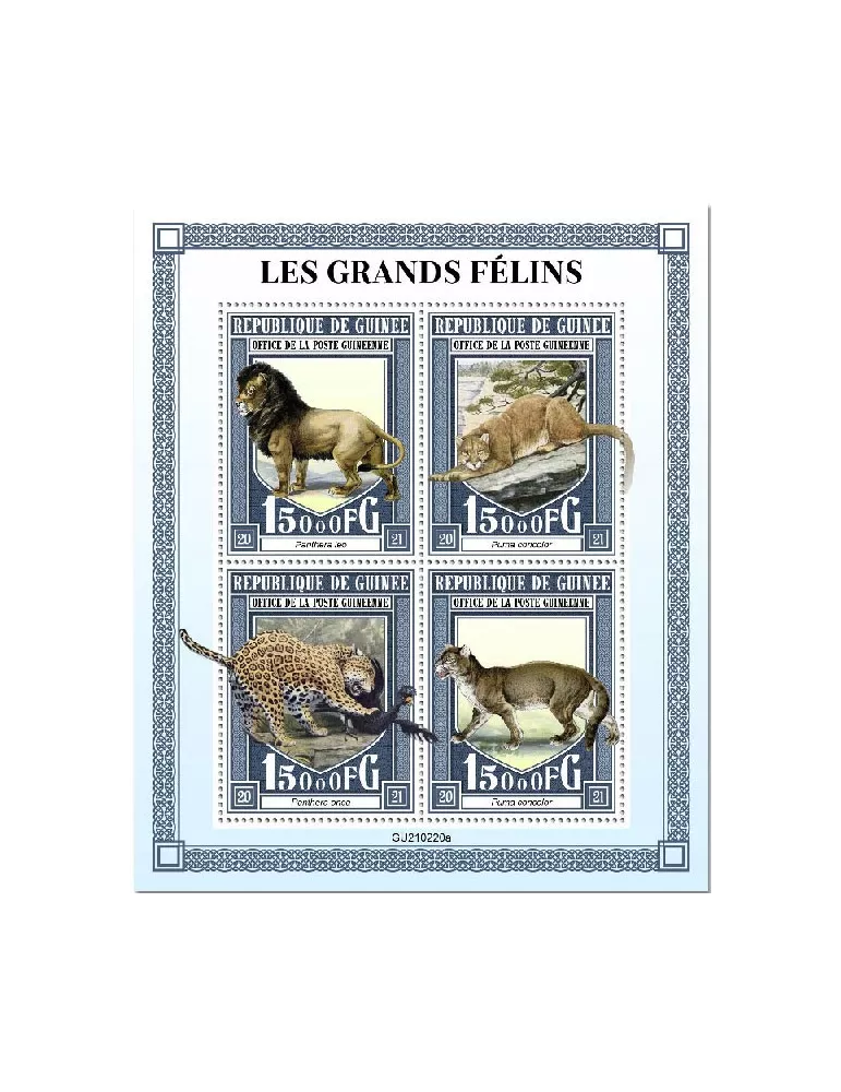 n° 11136/11139  - Timbre GUINEE Poste