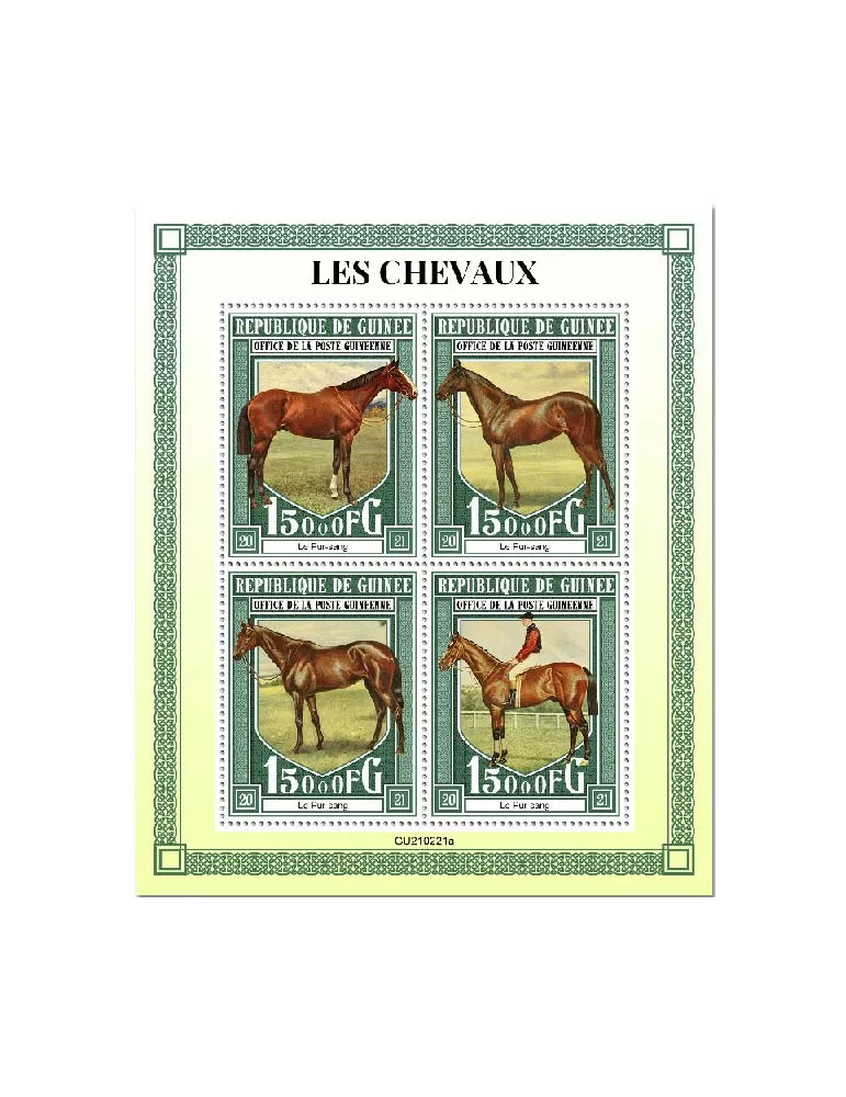 n° 11140/11143  - Timbre GUINEE Poste