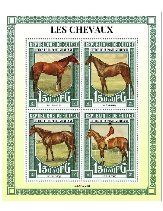 n° 11140/11143  - Timbre GUINEE Poste