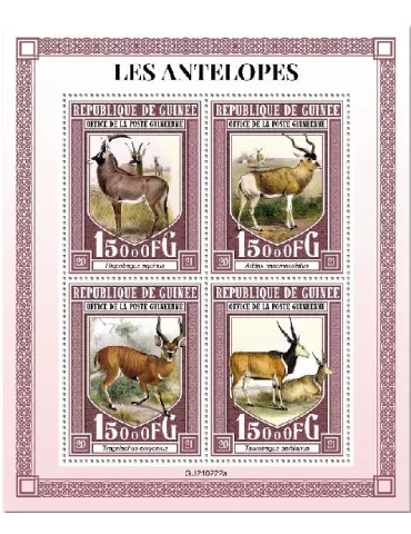 n° 11144/11147  - Timbre GUINEE Poste
