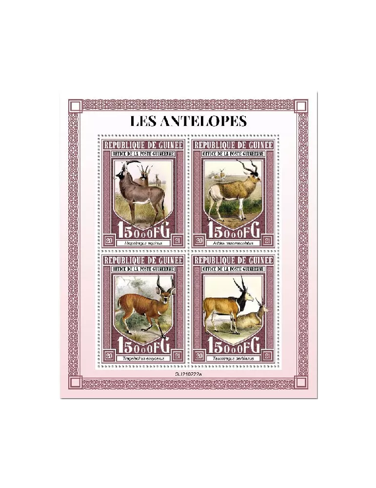 n° 11144/11147  - Timbre GUINEE Poste