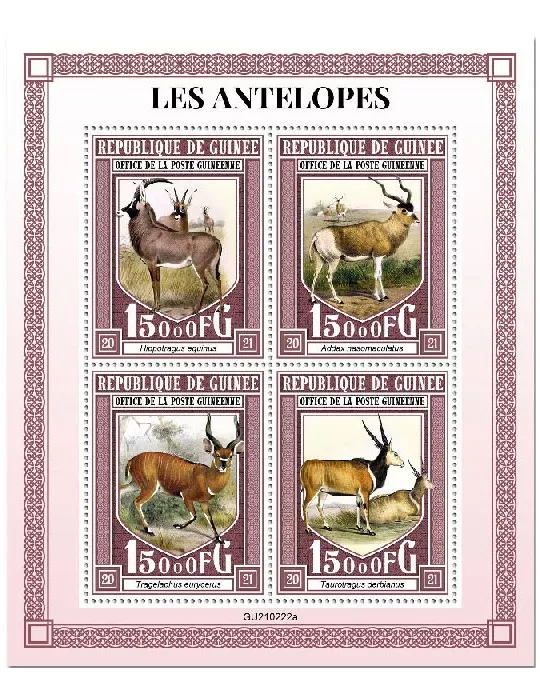 n° 11144/11147  - Timbre GUINEE Poste