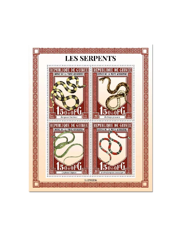 n° 11148/11151  - Timbre GUINEE Poste