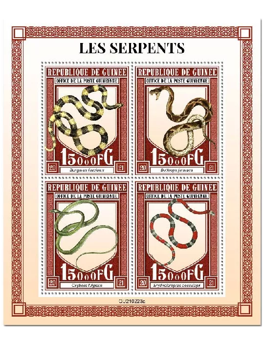 n° 11148/11151  - Timbre GUINEE Poste