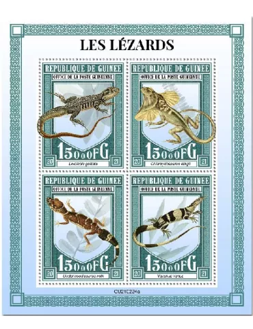 n° 11152/11155  - Timbre GUINEE Poste
