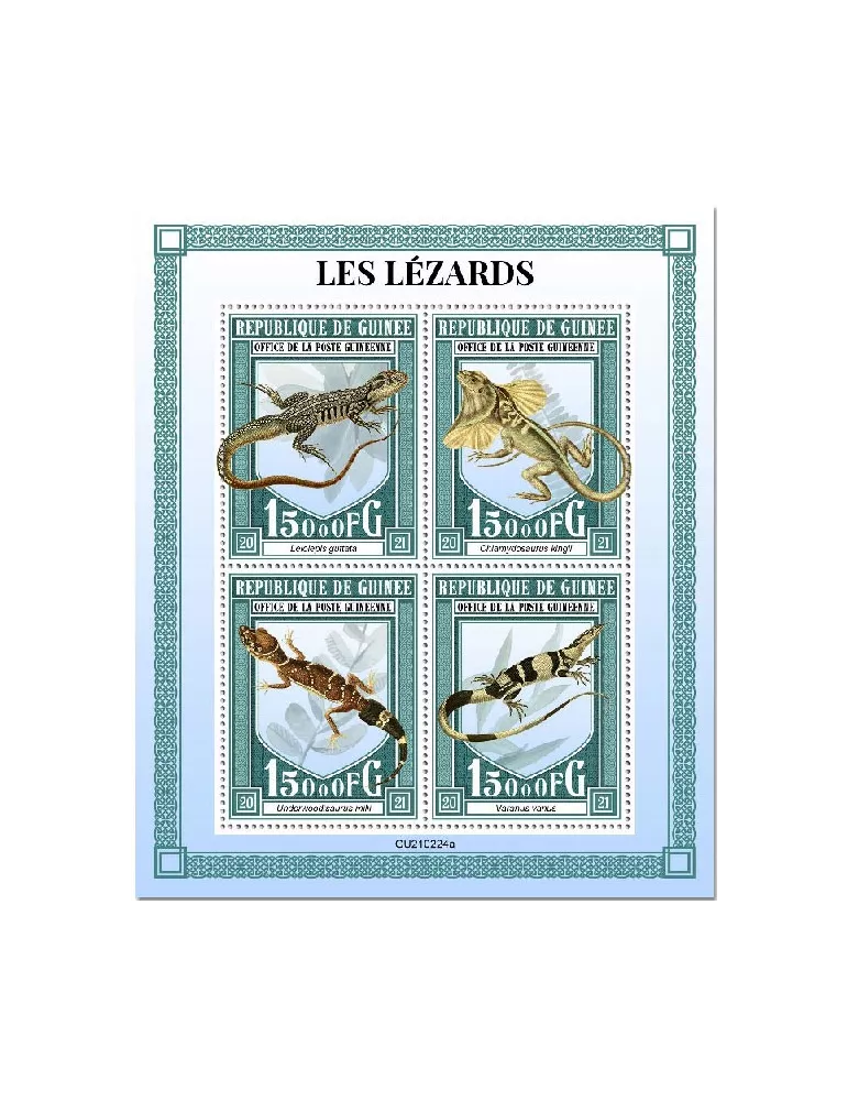 n° 11152/11155  - Timbre GUINEE Poste