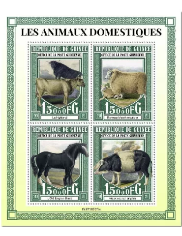 n° 11156/11159  - Timbre GUINEE Poste