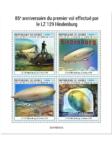 n° 11184/11187  - Timbre GUINEE Poste