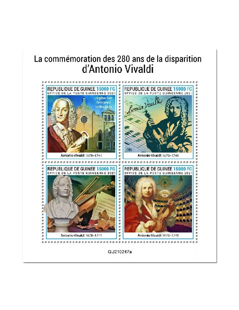 n° 11244/11247  - Timbre GUINEE Poste