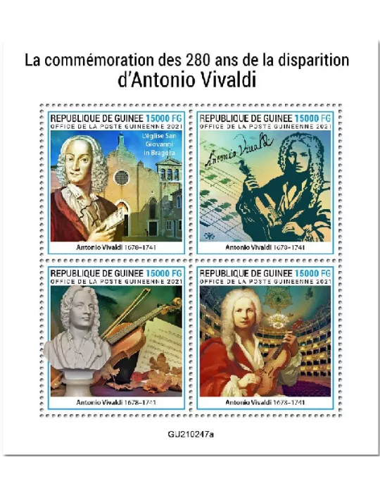 n° 11244/11247  - Timbre GUINEE Poste