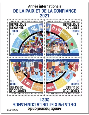 n° 11272/11275  - Timbre GUINEE Poste