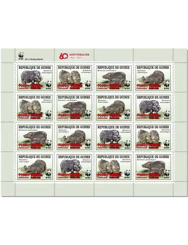 n° 11299/11302  - Timbre GUINEE Poste