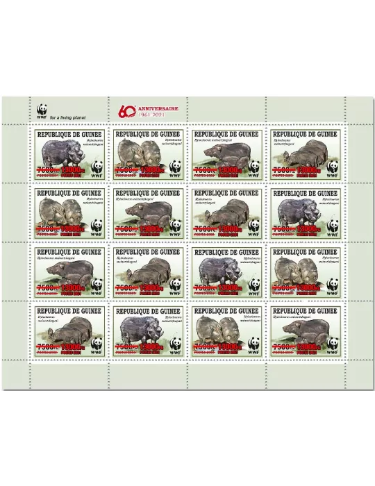 n° 11299/11302  - Timbre GUINEE Poste