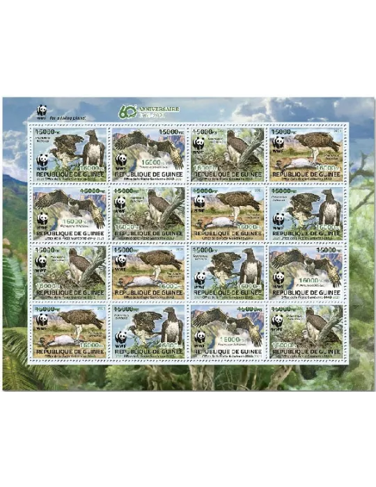 n° 11319/11322  - Timbre GUINEE Poste