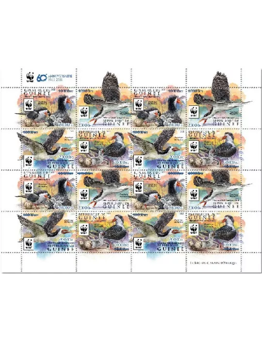 n° 11335/11338  - Timbre GUINEE Poste