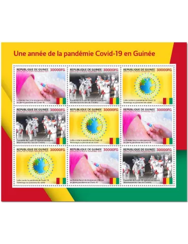 n° 11339/11341  - Timbre GUINEE Poste