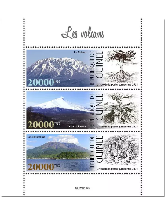 n° 11351/11353  - Timbre GUINEE Poste