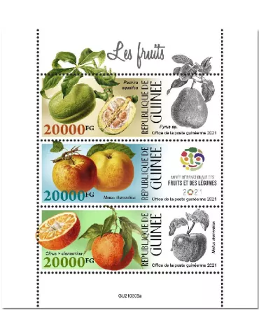 n° 11368/11370  - Timbre GUINEE Poste