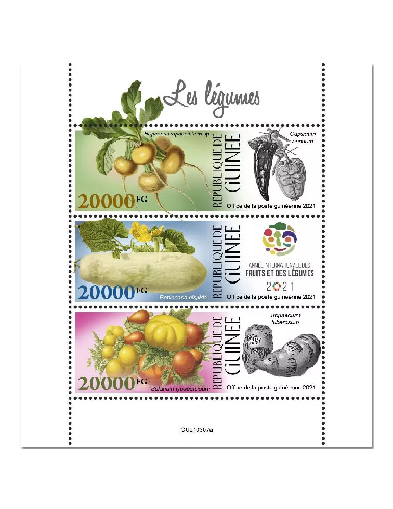 n° 11371/11373  - Timbre GUINEE Poste