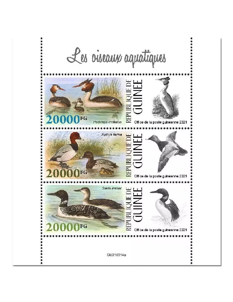 n° 11392/11394  - Timbre GUINEE Poste