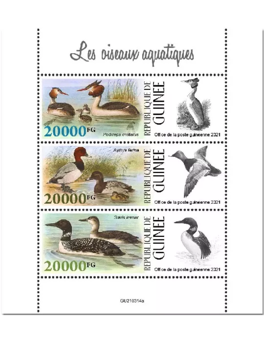n° 11392/11394  - Timbre GUINEE Poste