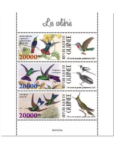 n° 11395/11397  - Timbre GUINEE Poste