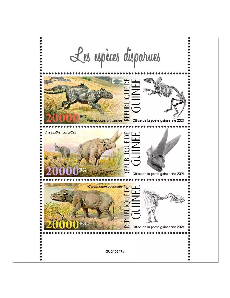 n° 11401/11403  - Timbre GUINEE Poste