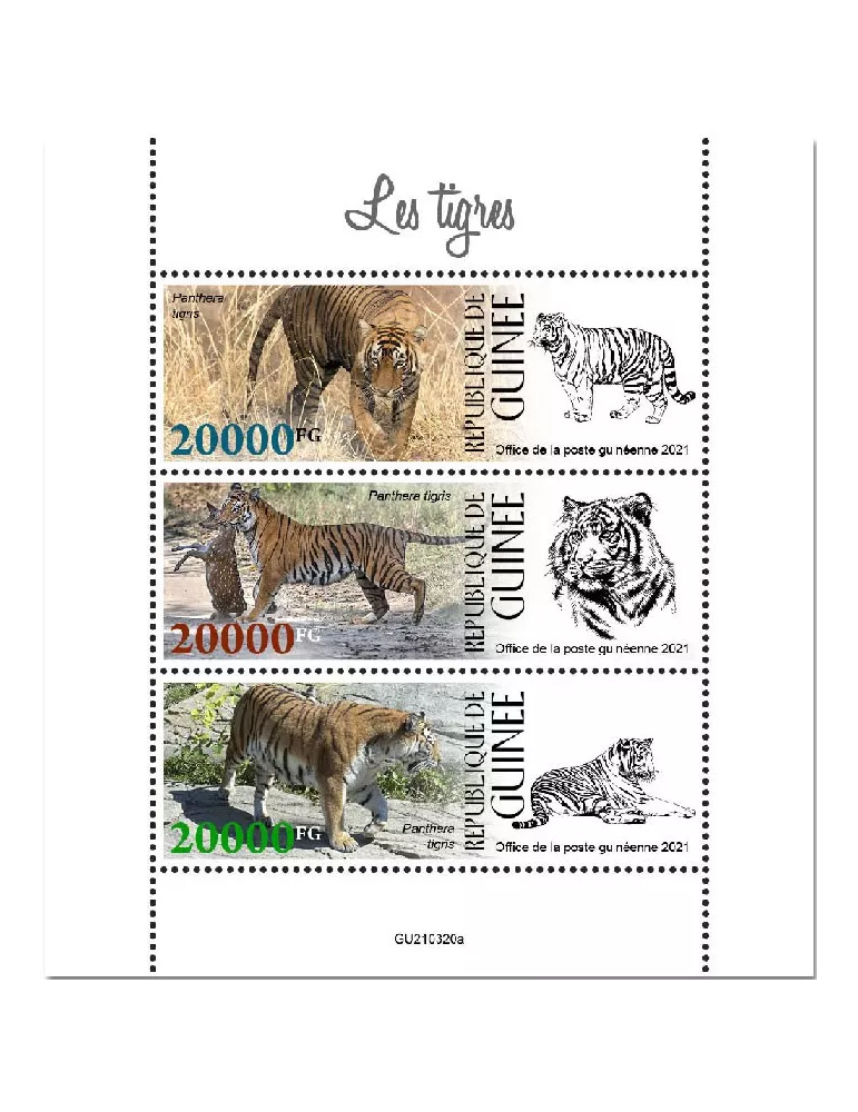 n° 11410/11412  - Timbre GUINEE Poste