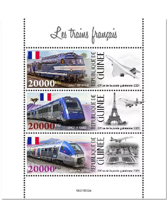 n° 11420/11422  - Timbre GUINEE Poste