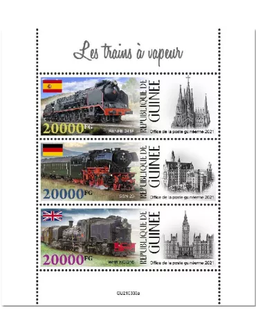 n° 11423/11425  - Timbre GUINEE Poste