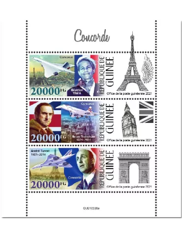n° 11432/11434  - Timbre GUINEE Poste