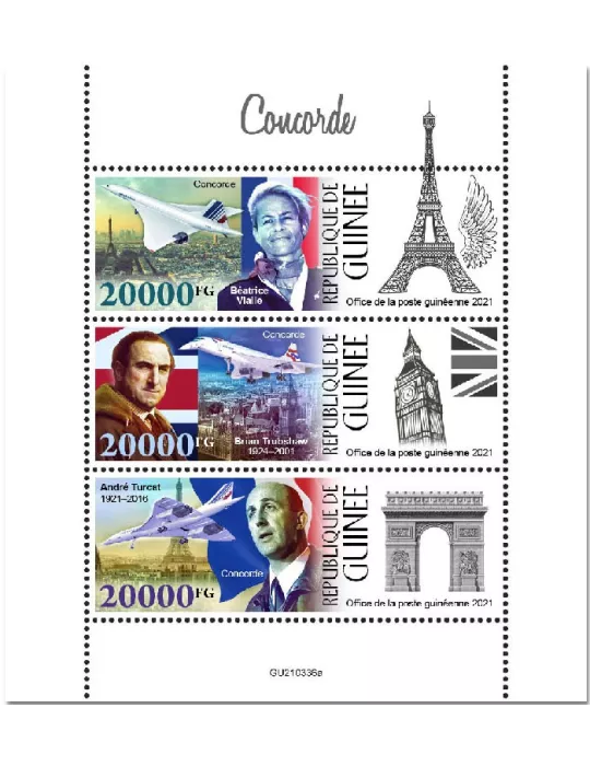 n° 11432/11434  - Timbre GUINEE Poste