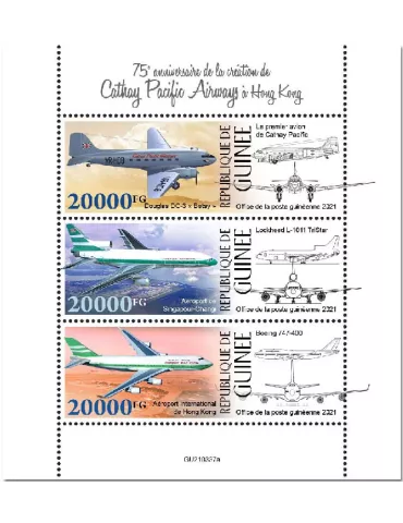 n° 11435/11437  - Timbre GUINEE Poste