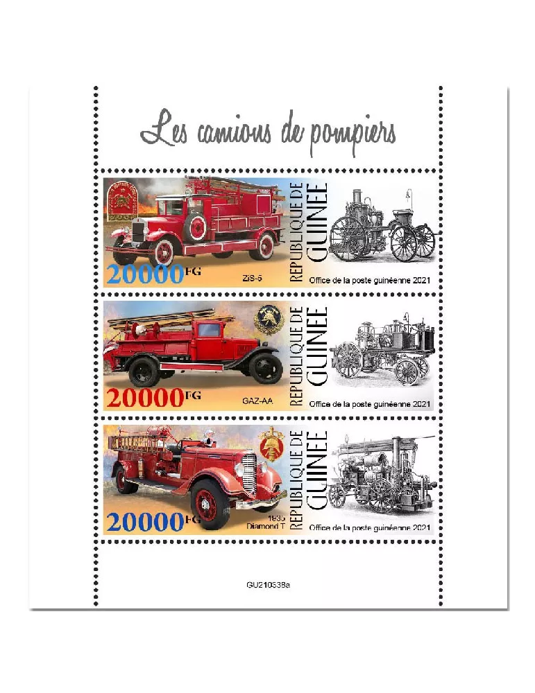 n° 11438/11440  - Timbre GUINEE Poste