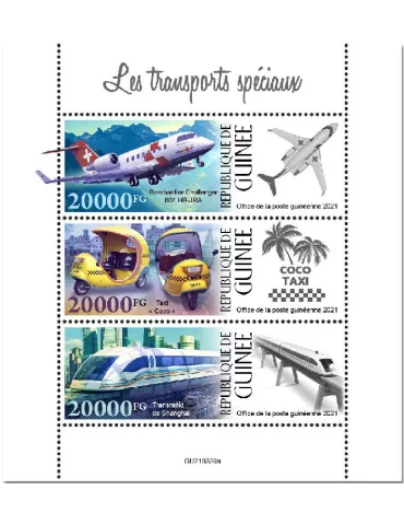 n° 11441/11443  - Timbre GUINEE Poste