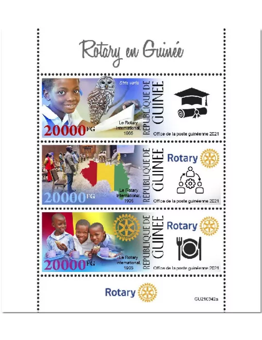n° 11450/11452  - Timbre GUINEE Poste
