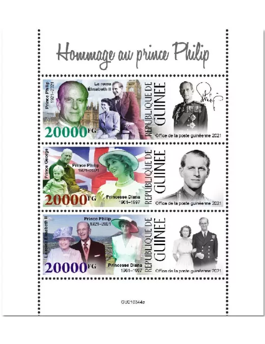 n° 11456/11458  - Timbre GUINEE Poste
