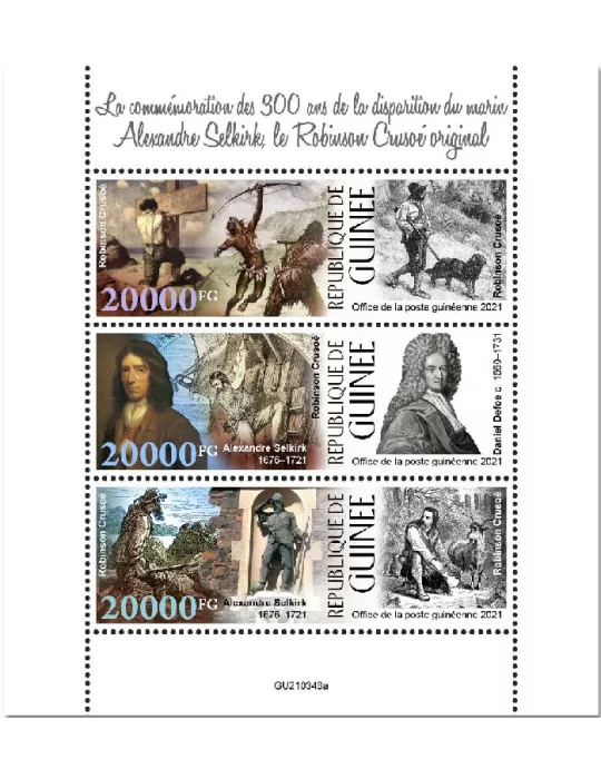 n° 11462/11464  - Timbre GUINEE Poste