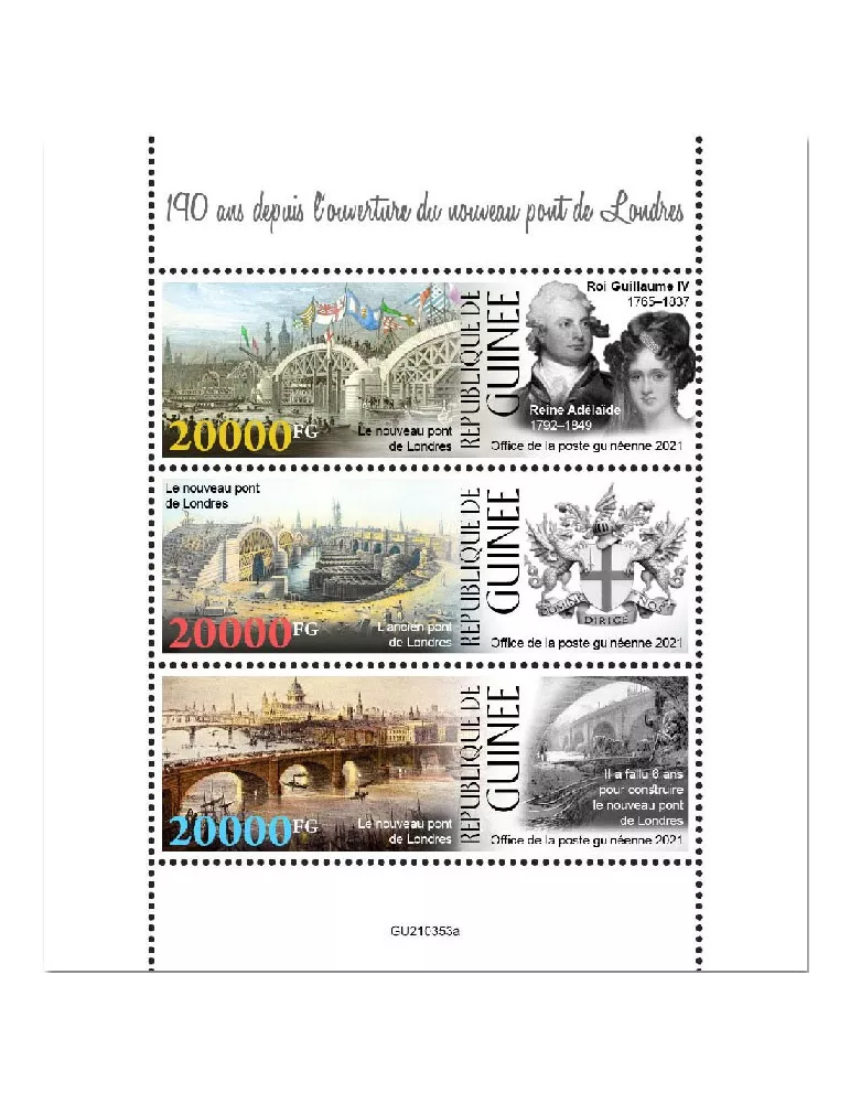 n° 11486/11488  - Timbre GUINEE Poste