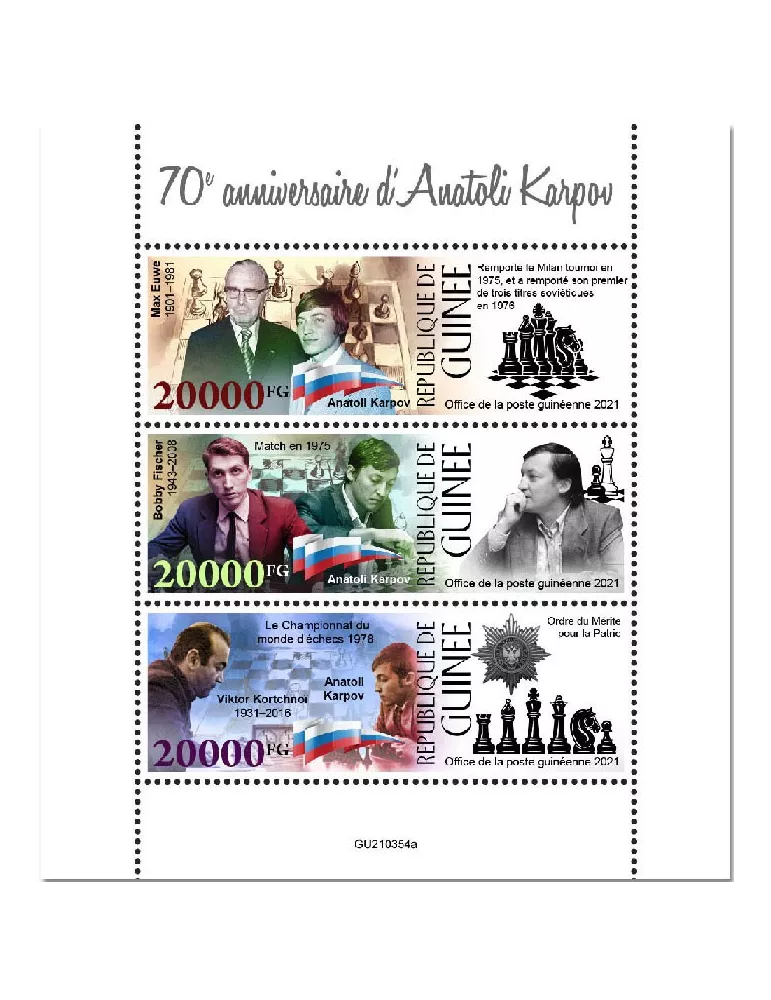 n° 11489/11491  - Timbre GUINEE Poste