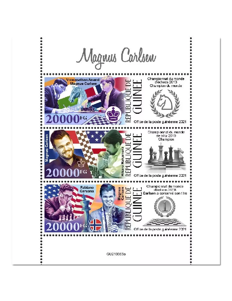 n° 11495/11497  - Timbre GUINEE Poste
