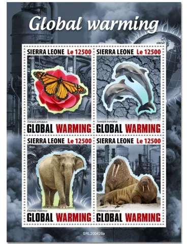 n° 10007/10010  - Timbre SIERRA LEONE Poste