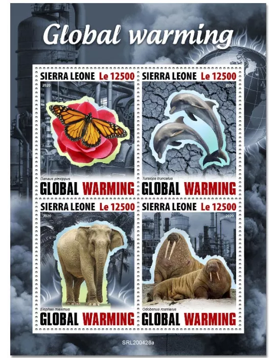 n° 10007/10010  - Timbre SIERRA LEONE Poste