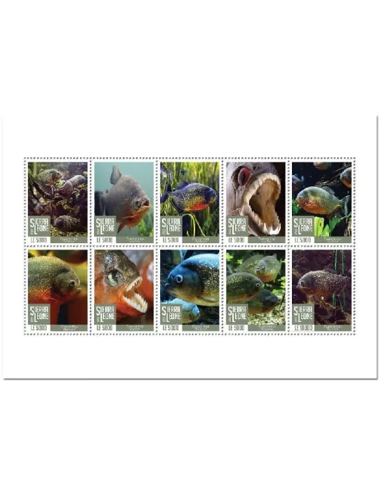n° 10031/10040  - Timbre SIERRA LEONE Poste