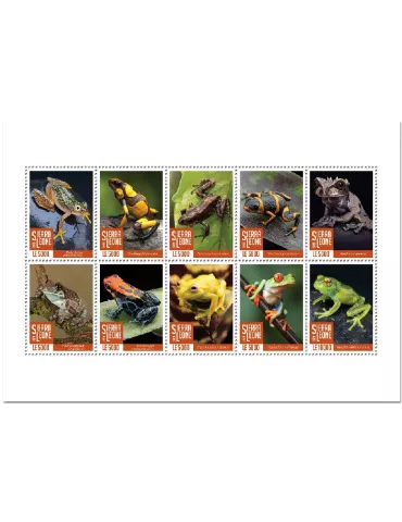 n° 10045/10054  - Timbre SIERRA LEONE Poste